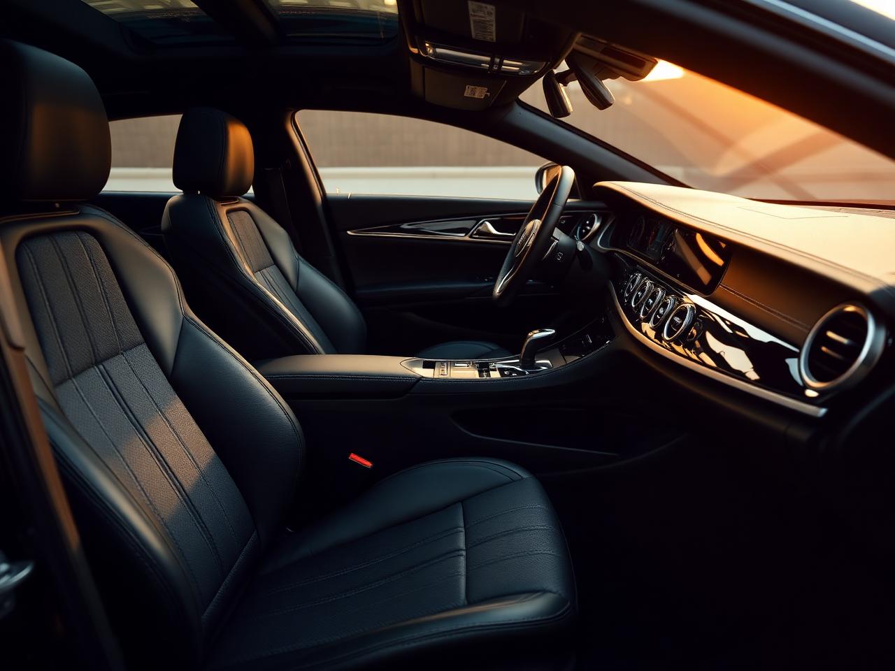 Pristine luxury interior